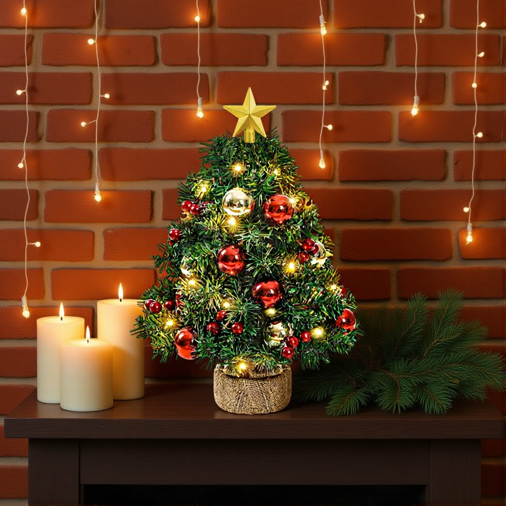 Star Tree Topper - 6cm Mini Christmas Tree Topper Star