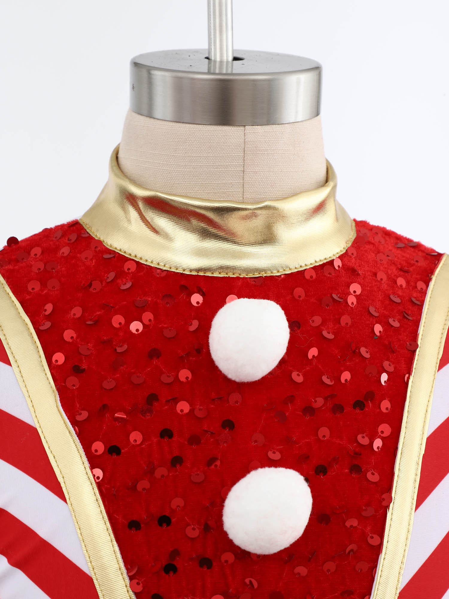 Kids Girls Long Sleeve Sequin  - Elf Costume Christmas incelemesi ve fiyatı