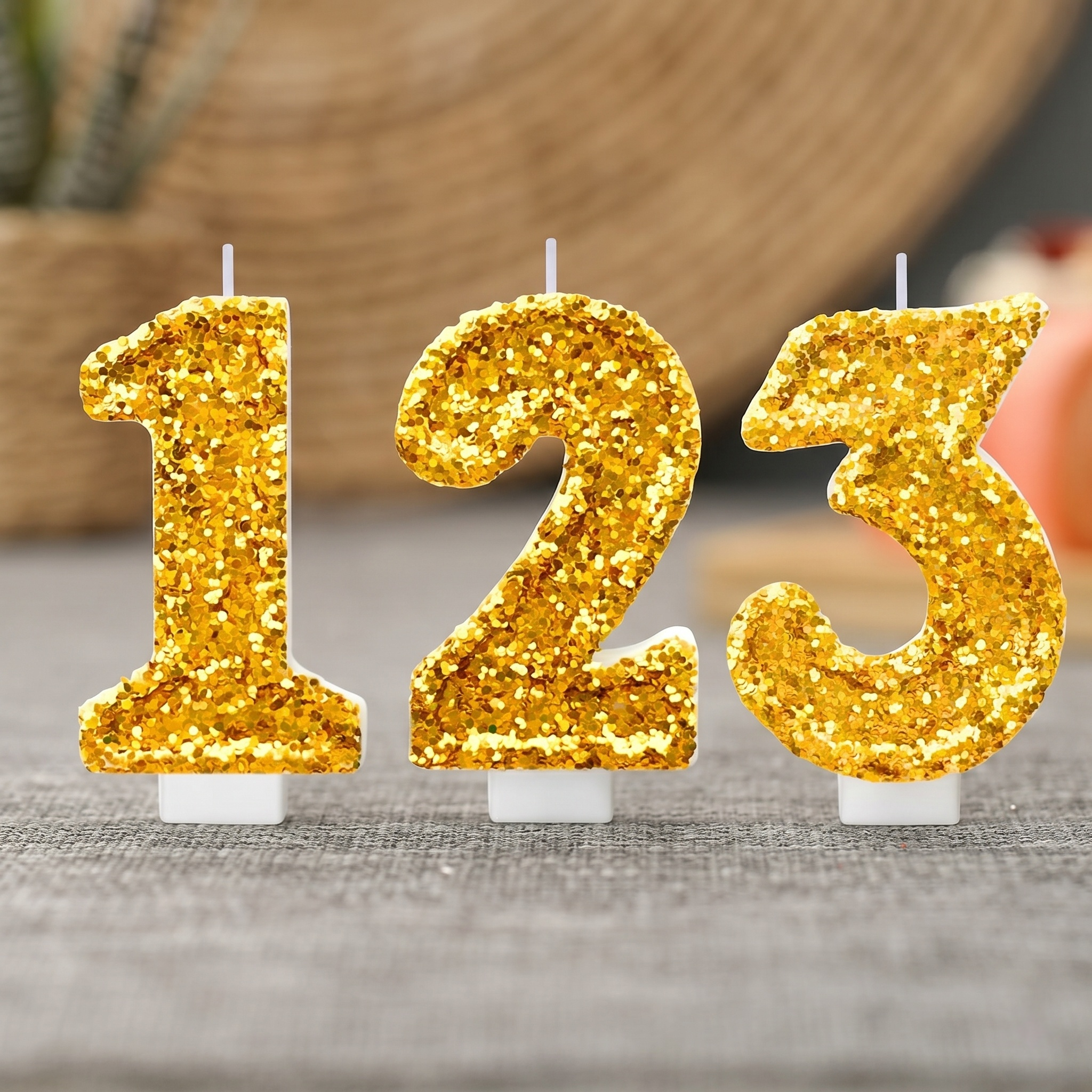 Digital Birthday Candle Gold C - Holiday Candle Set incelemesi ve fiyatı