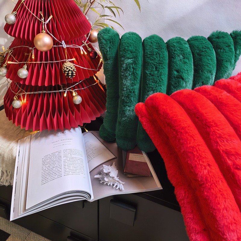 Christmas green imitation rabb - Christmas Throw Blanket incelemesi ve fiyatı