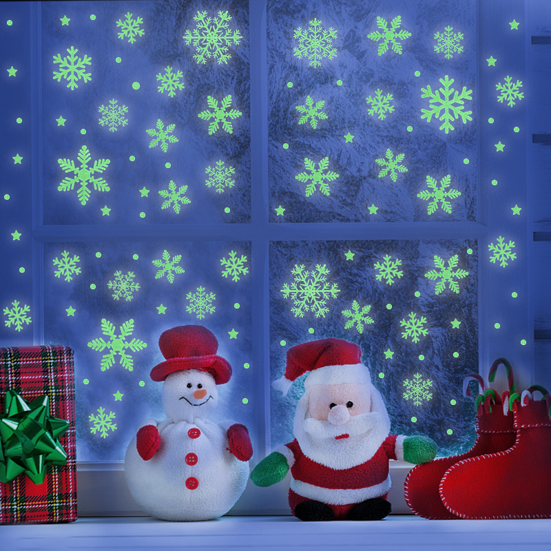 Christmas Luminous Snowflake W - Snowflake Window Decal incelemesi ve fiyatı