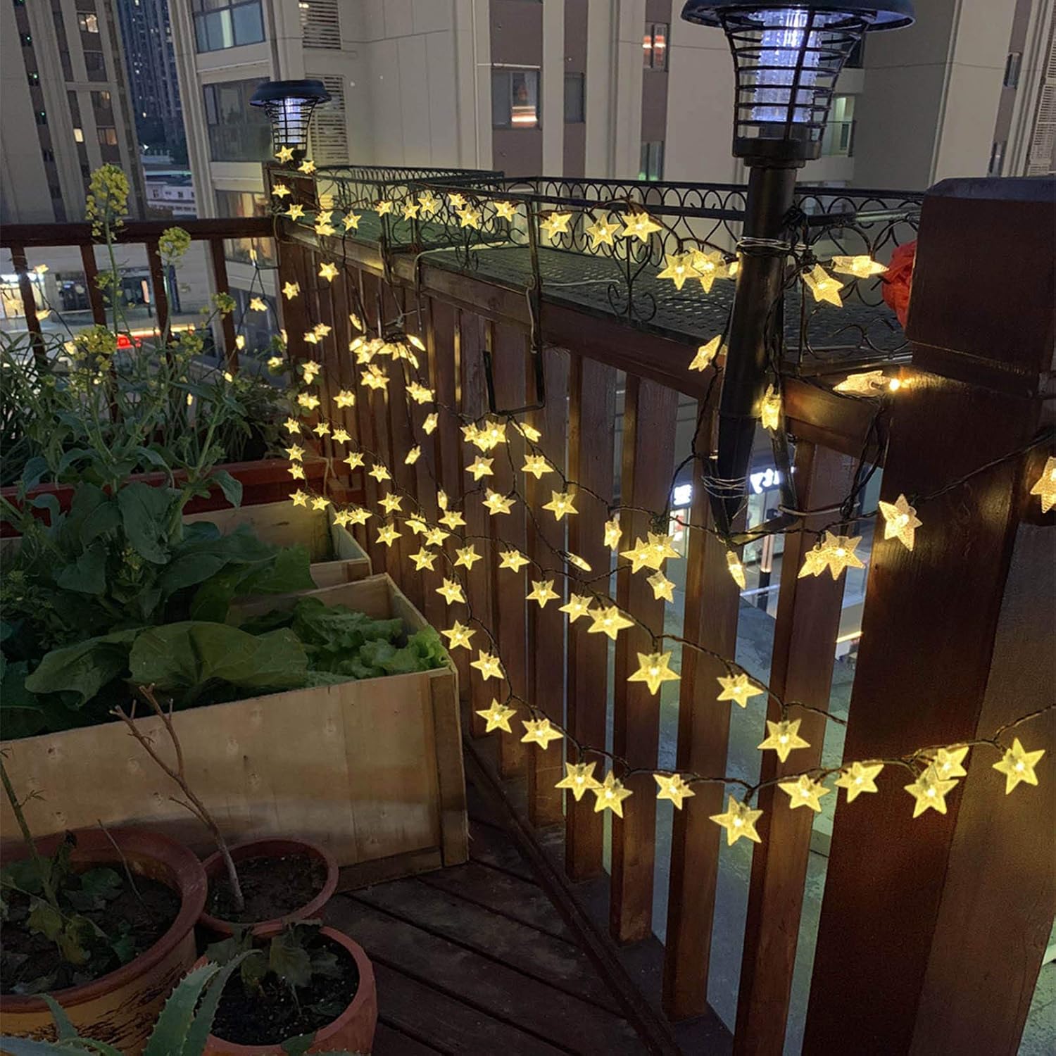 50ft 120 LED Solar Star Fairy  - Led Fairy String Lights incelemesi ve fiyatı
