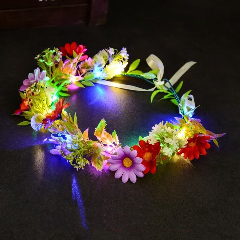 Luminous Floral Wreath LED Flo - Led Fairy String Lights incelemesi ve fiyatı