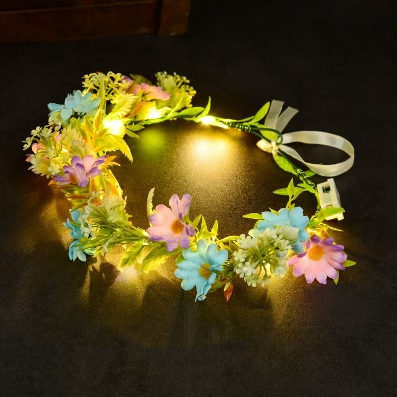 Luminous Floral Wreath LED Flo - Led Fairy String Lights incelemesi ve fiyatı