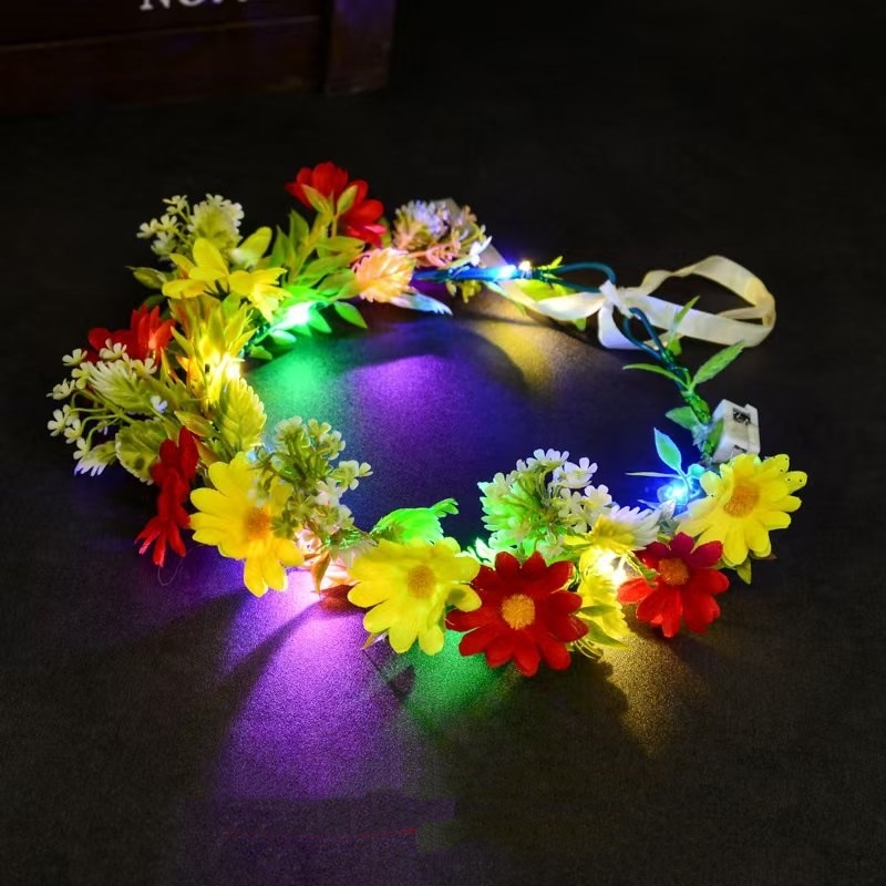 Luminous Floral Wreath LED Flo - Led Fairy String Lights incelemesi ve fiyatı