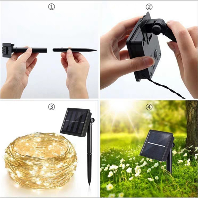 ONCE Solar Powered Lights 200  - Led Fairy String Lights incelemesi ve fiyatı