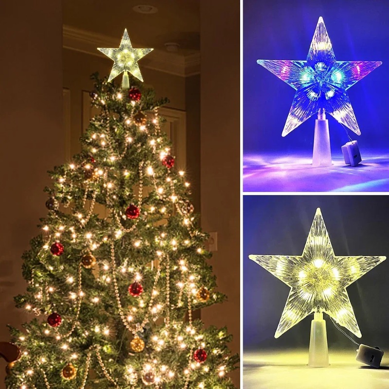 Glowing Christmas 15cm Tree To - Star Tree Topper incelemesi ve fiyatı