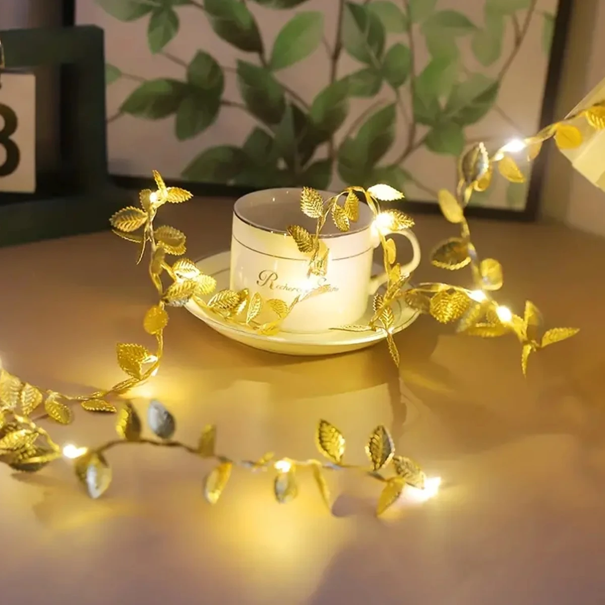 LED Golden Leaves String Light - Led Fairy String Lights incelemesi ve fiyatı
