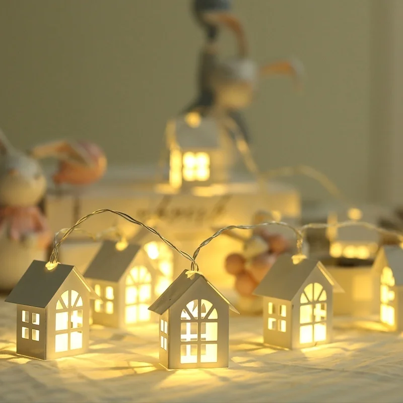 10 LED Christmas Tree House St - Led Fairy String Lights incelemesi ve fiyatı