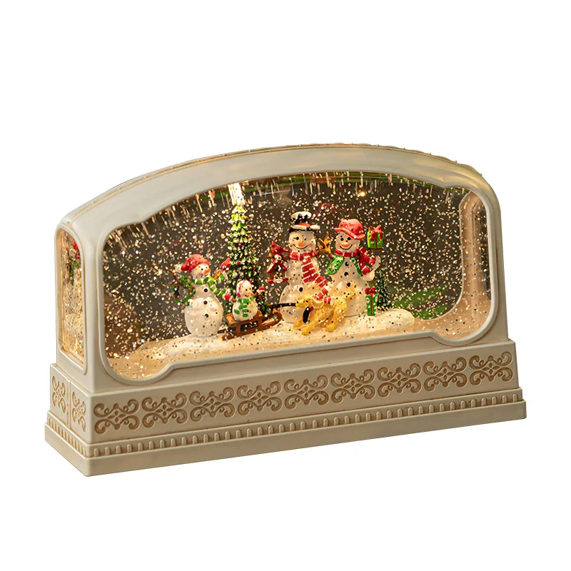 Rectangular Resin Snow Globe M - Snow Globe Musical incelemesi ve fiyatı