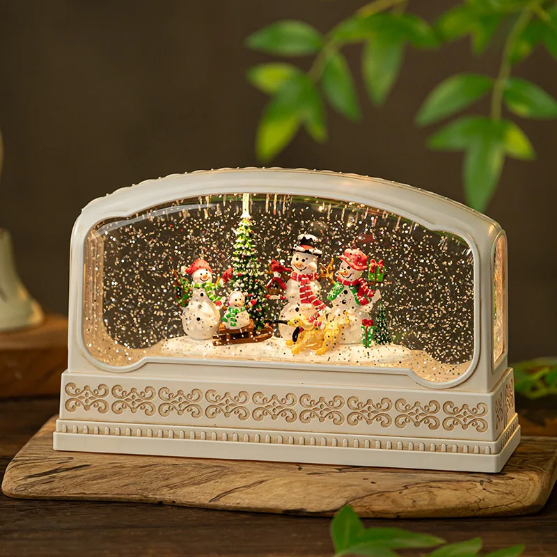 Rectangular Resin Snow Globe M - Snow Globe Musical incelemesi ve fiyatı