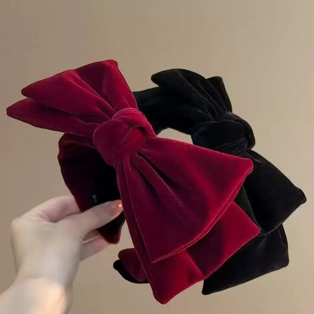 AWAYTR 1pc Large Velvet Bow Ha - Ribbon Bow Gift incelemesi ve fiyatı