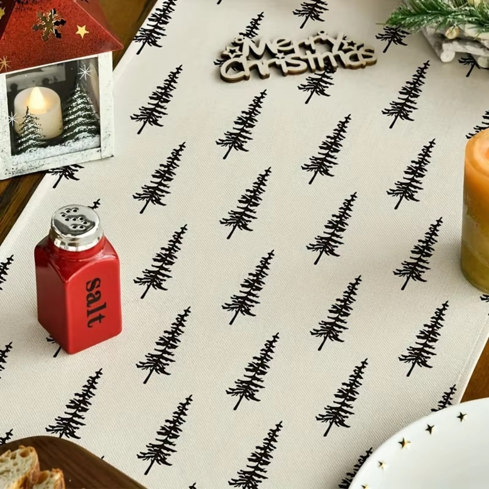 Minimalist Christmas Tree Tabl - Christmas Table Runner incelemesi ve fiyatı