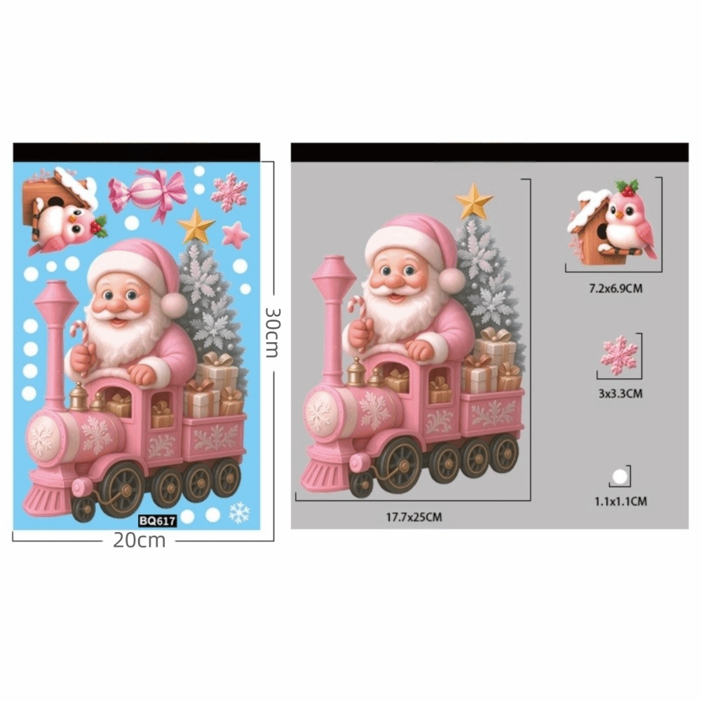 Cartoon PVC Window Stickers Sn - Snowflake Window Decal incelemesi ve fiyatı