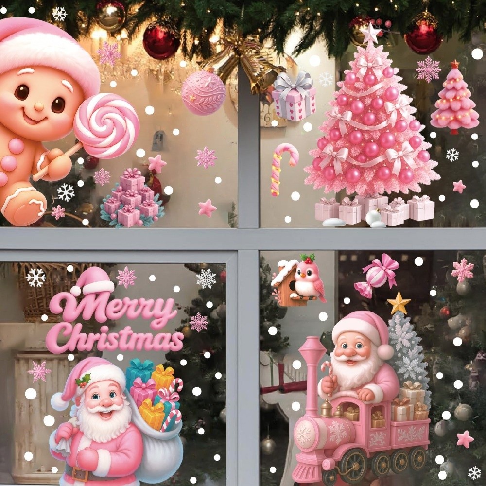 Removable PVC Window Stickers  - Snowflake Window Decal incelemesi ve fiyatı