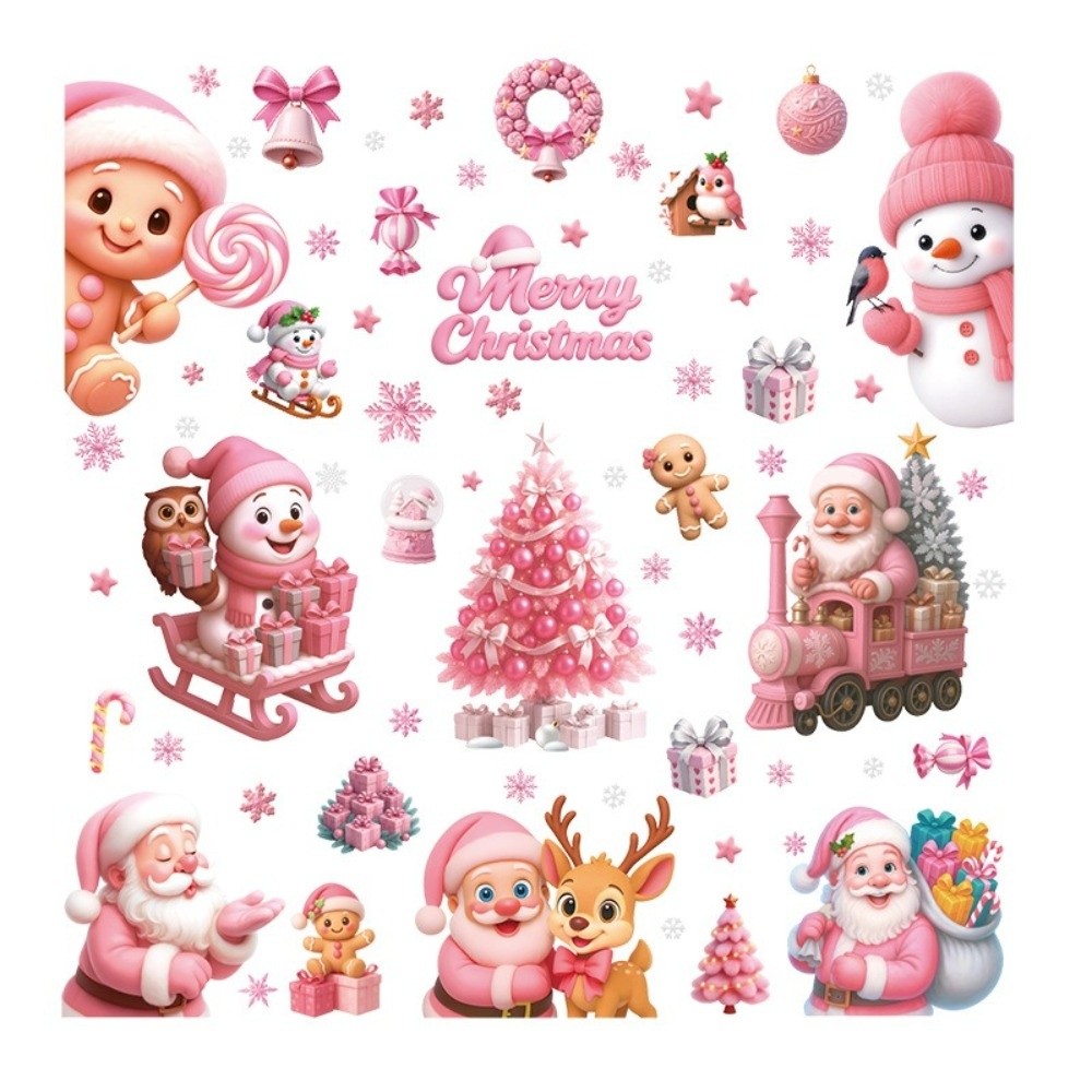 Removable PVC Window Stickers  - Snowflake Window Decal incelemesi ve fiyatı