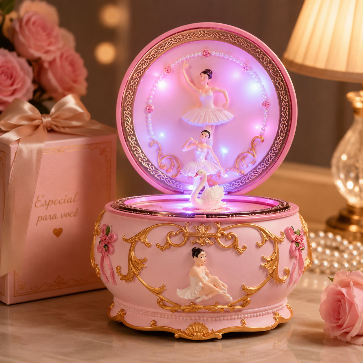 LED Rotating Ballerina Music B - Snow Globe Musical incelemesi ve fiyatı