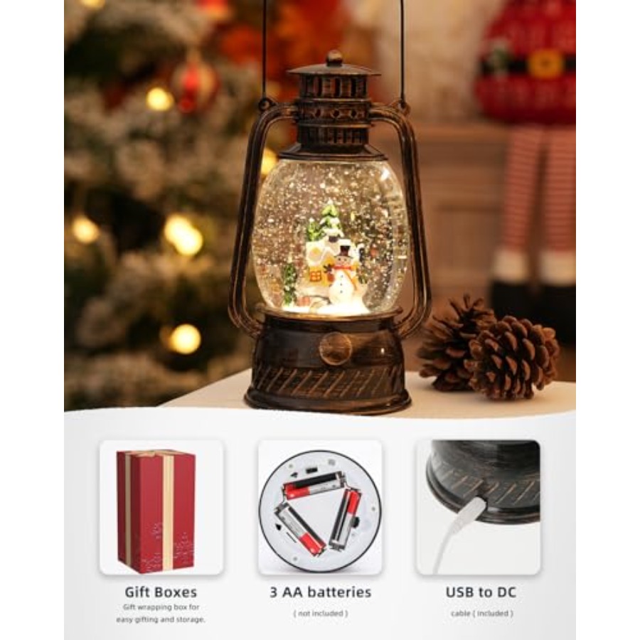 Christmas Decorations Snow Glo - Snow Globe Musical incelemesi ve fiyatı