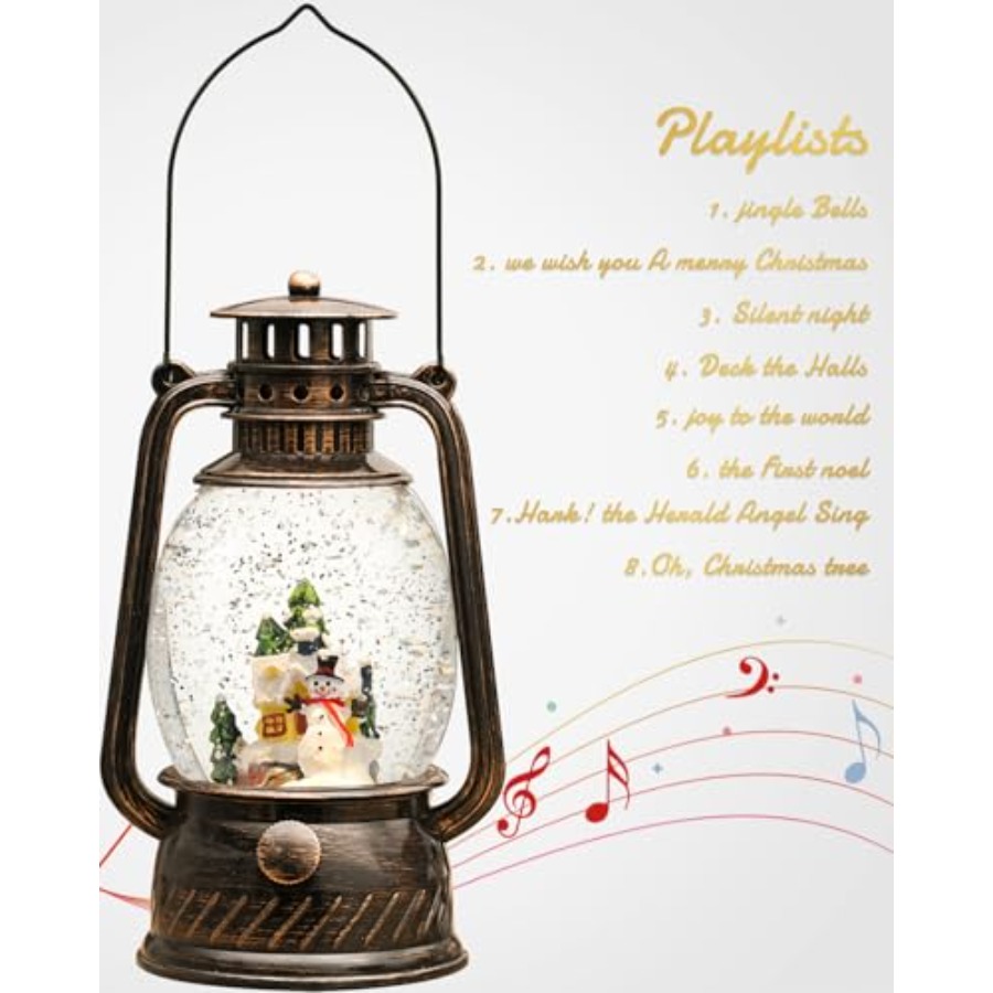 Christmas Decorations Snow Glo - Snow Globe Musical incelemesi ve fiyatı