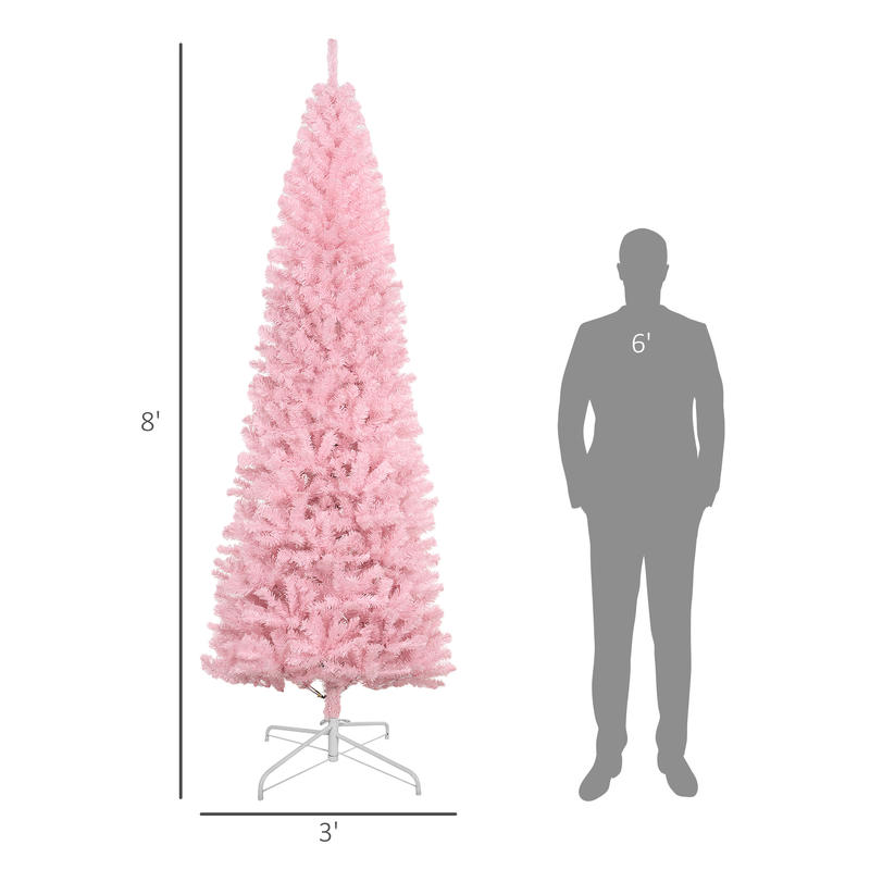 HOMCOM 8' Artificial Christmas - Christmas Tree Artificial incelemesi ve fiyatı