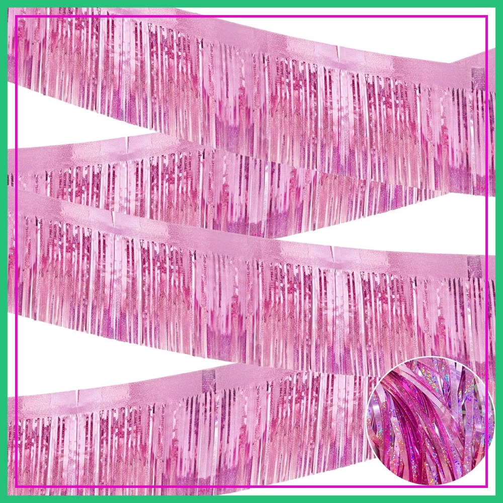 4 Pack Each 10 Feet Glitter Pi - Tinsel Garland Decoration incelemesi ve fiyatı