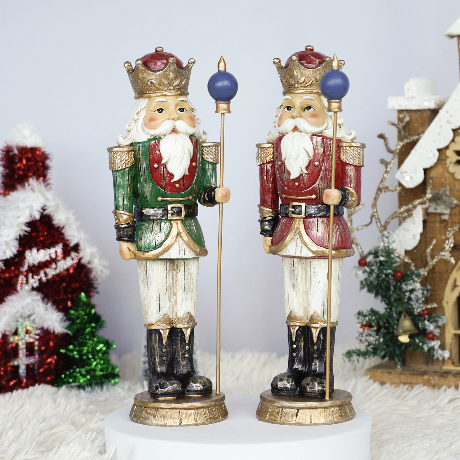 10 Inch Resin Christmas Nutcra - Nutcracker Figurine incelemesi ve fiyatı