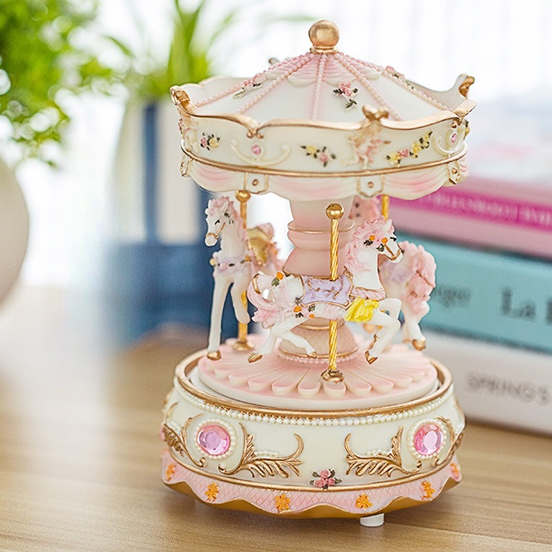 Handmade Resin Carousel Music  - Snow Globe Musical incelemesi ve fiyatı