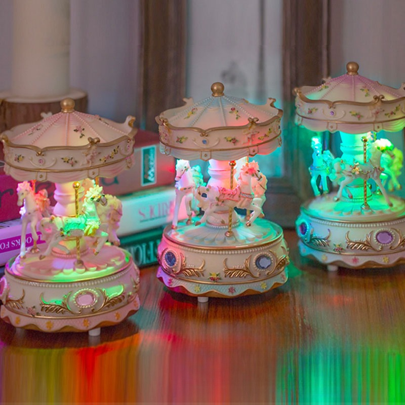 Handmade Resin Carousel Music  - Snow Globe Musical incelemesi ve fiyatı
