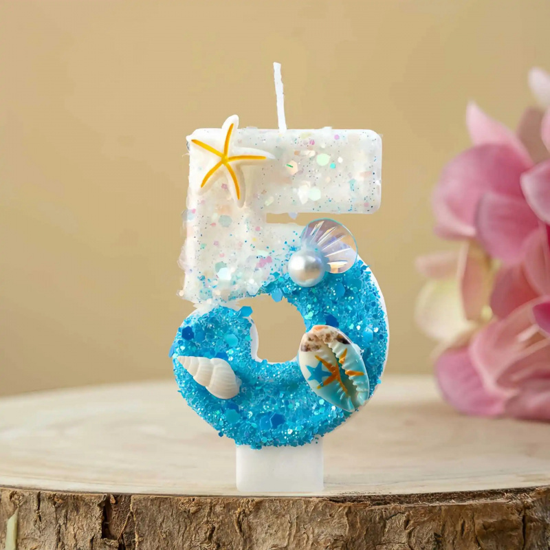 Shell-shaped Starfish Digital  - Holiday Candle Set incelemesi ve fiyatı