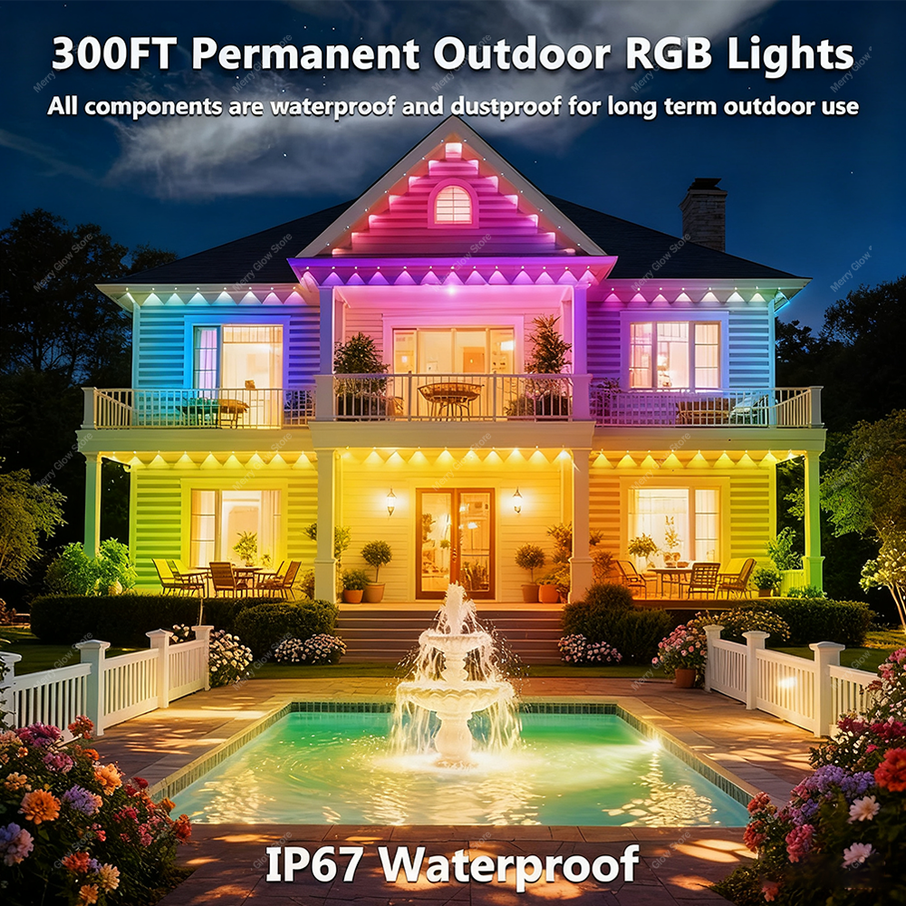 Permanent Outdoor Eave Lights  - Led Fairy String Lights incelemesi ve fiyatı