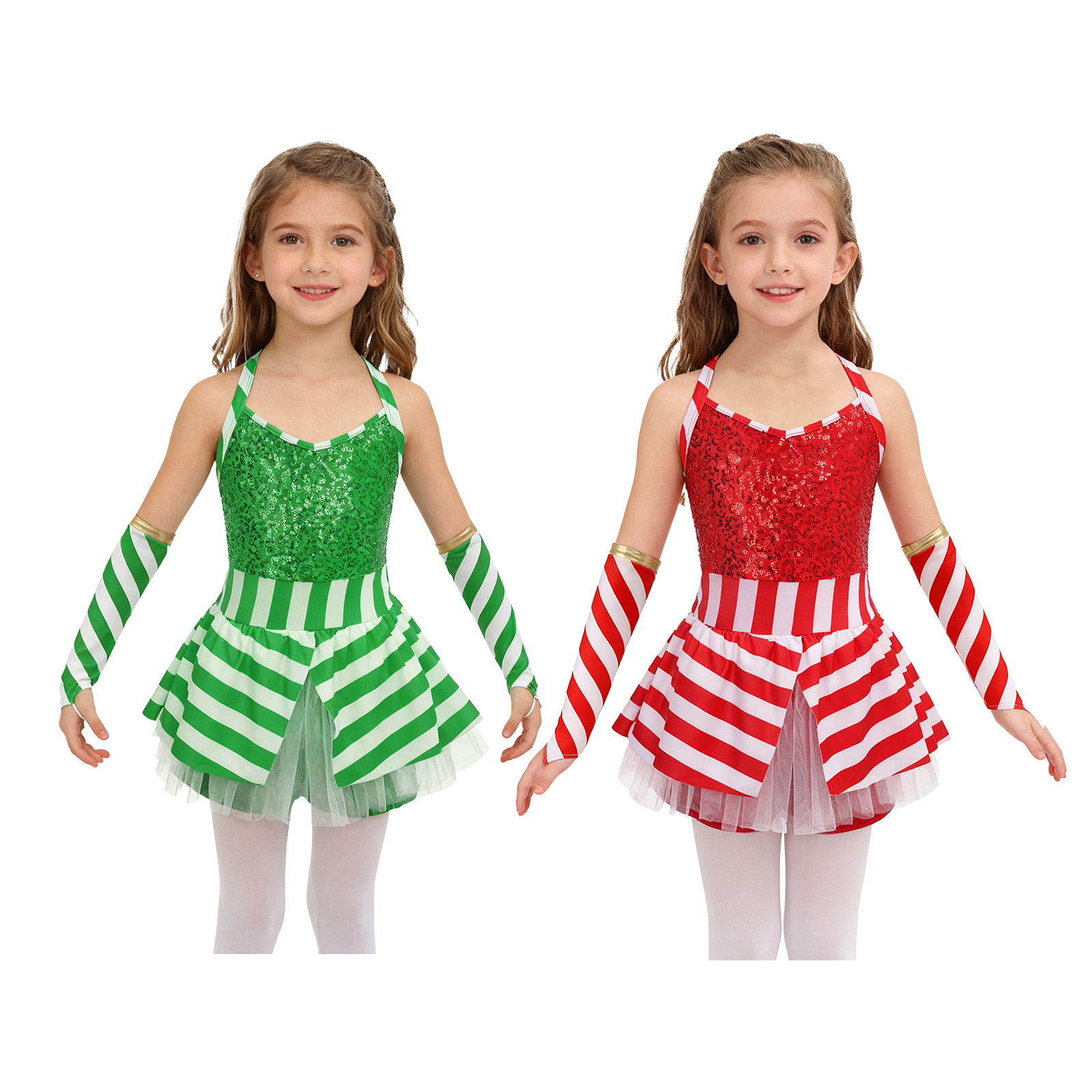Girls Christmas Candy Cane Dan - Elf Costume Christmas incelemesi ve fiyatı