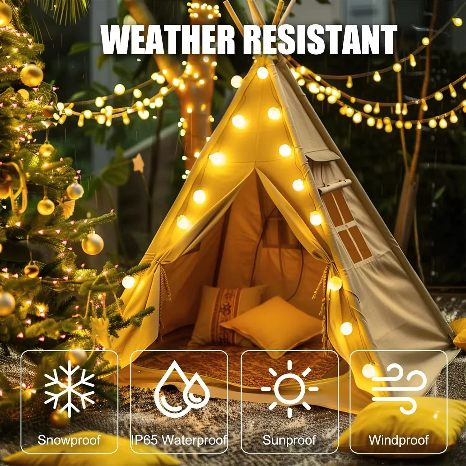 USB LED Ball String Lights 6M  - Led Fairy String Lights incelemesi ve fiyatı