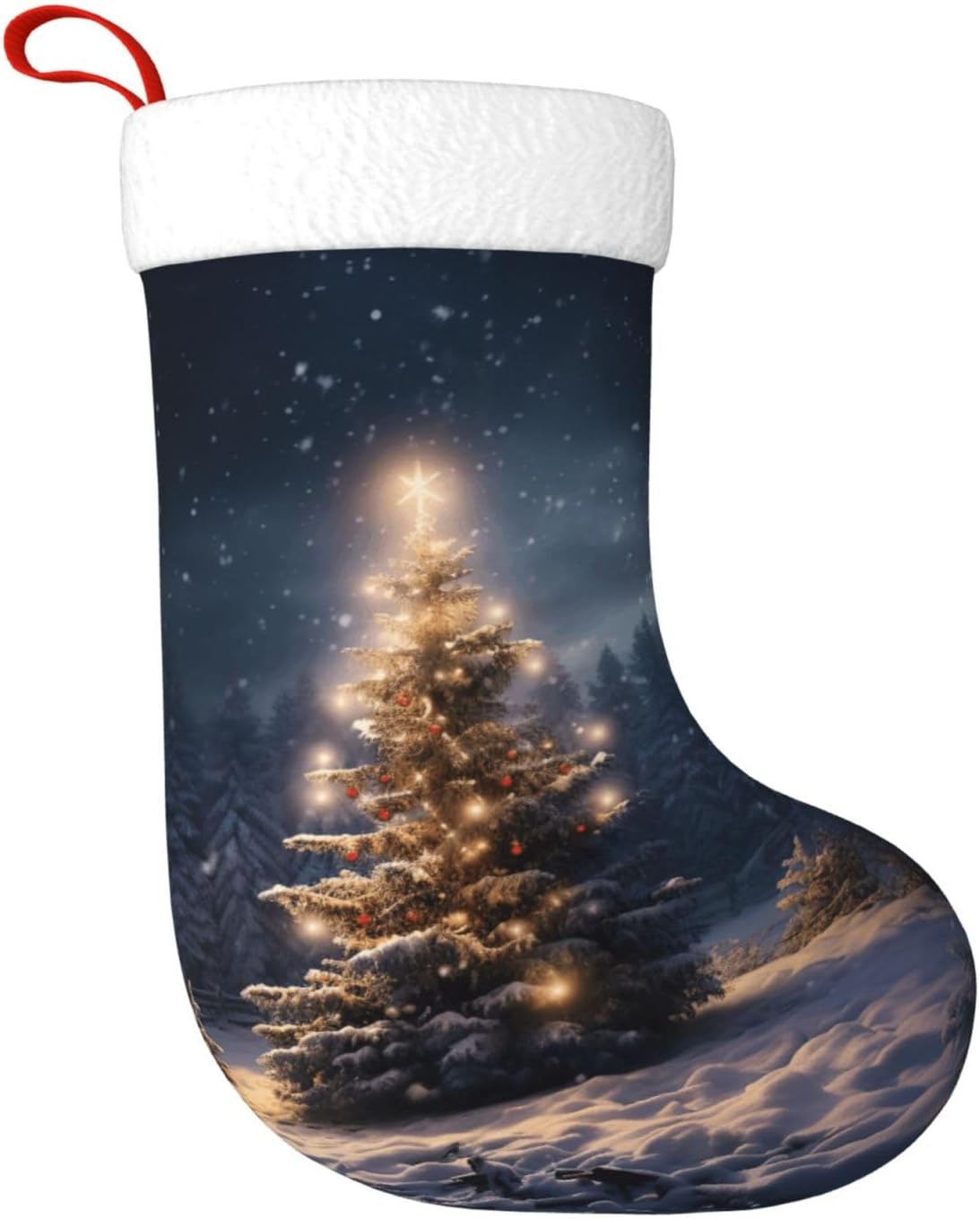 Christmas Tree Snow gift Stock - Christmas Stocking Hanging incelemesi ve fiyatı