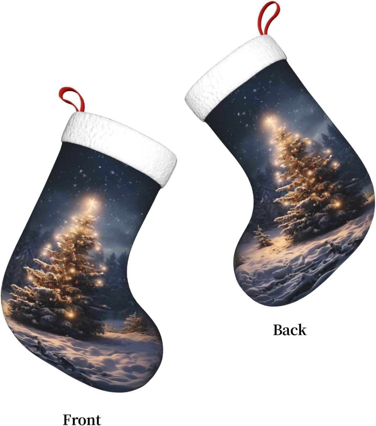 Christmas Tree Snow gift Stock - Christmas Stocking Hanging incelemesi ve fiyatı