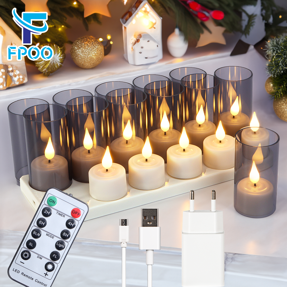 LED Candle Light Rechargeable  - Holiday Candle Set incelemesi ve fiyatı