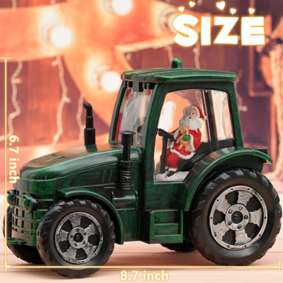 Christmas Snow Globe Tractor S - Snow Globe Musical incelemesi ve fiyatı