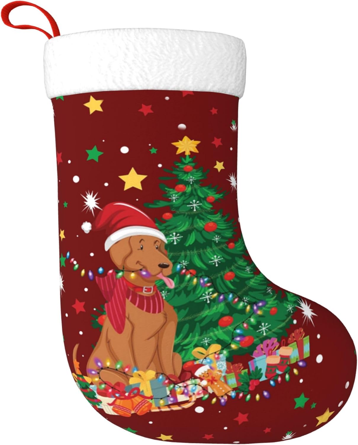 Christmas Dog Light Design 17. - Christmas Stocking Hanging incelemesi ve fiyatı