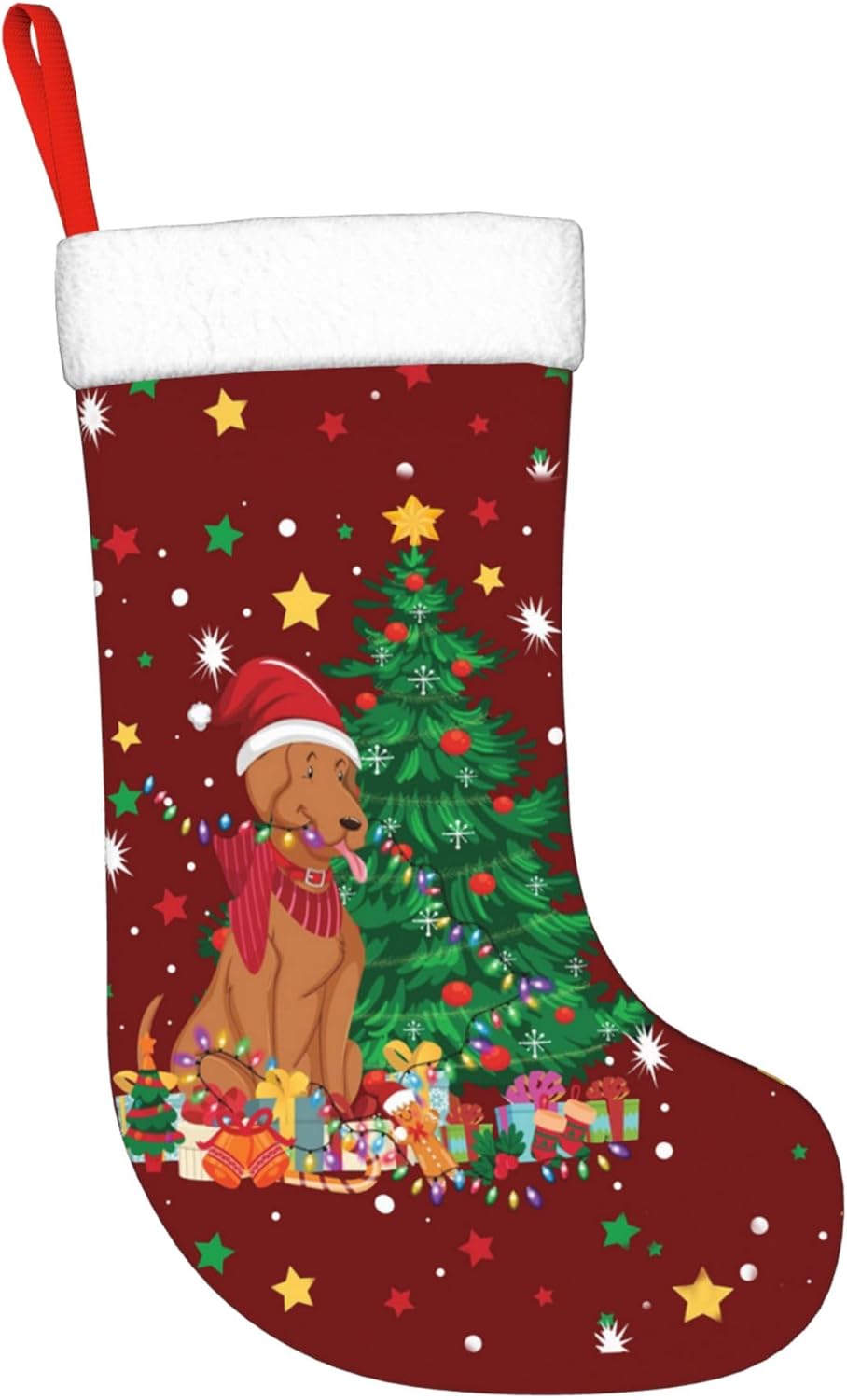 Christmas Dog Light Design 17. - Christmas Stocking Hanging incelemesi ve fiyatı