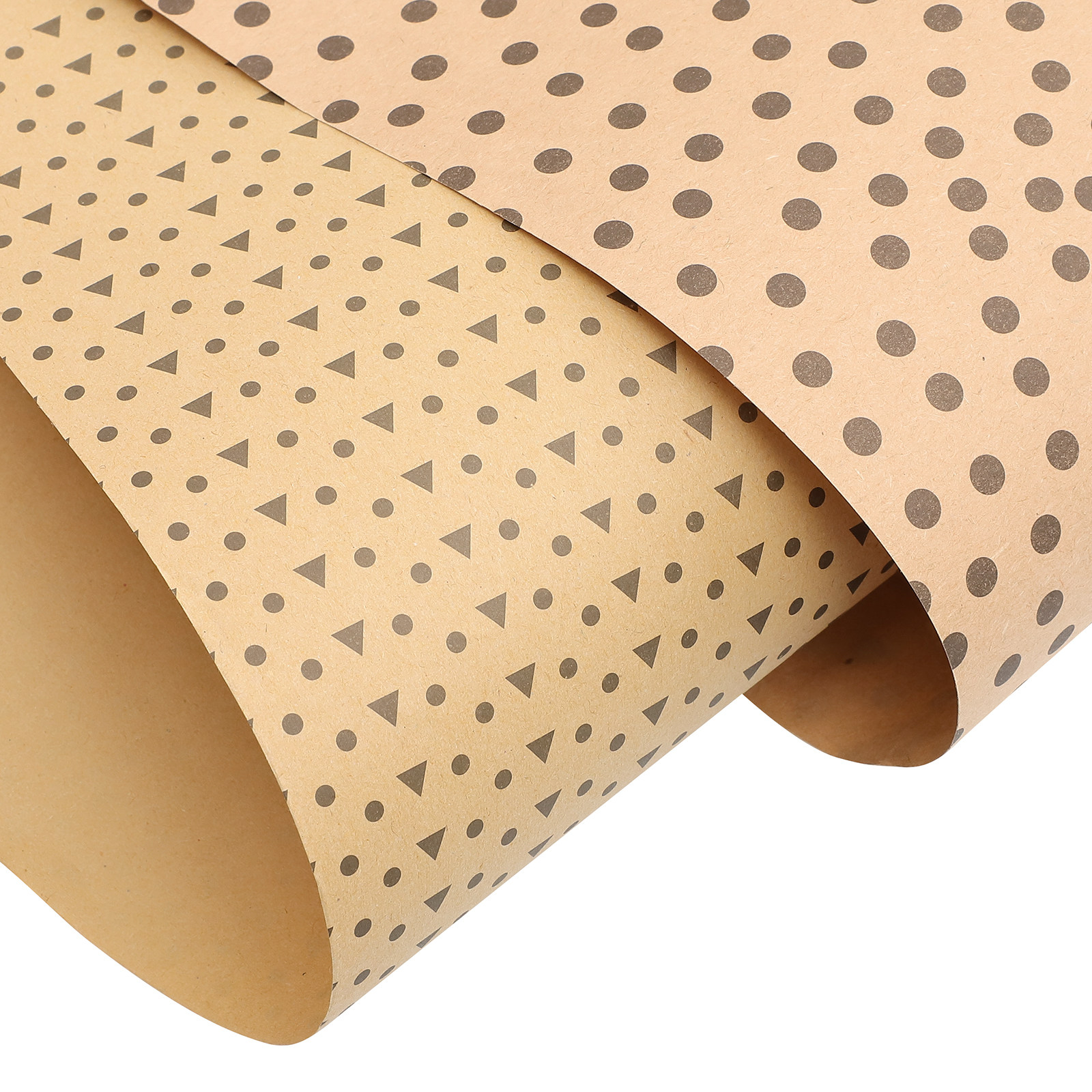 8Pcs Brown Kraft Gift Wrap Pap - Gift Box Wrap Set incelemesi ve fiyatı