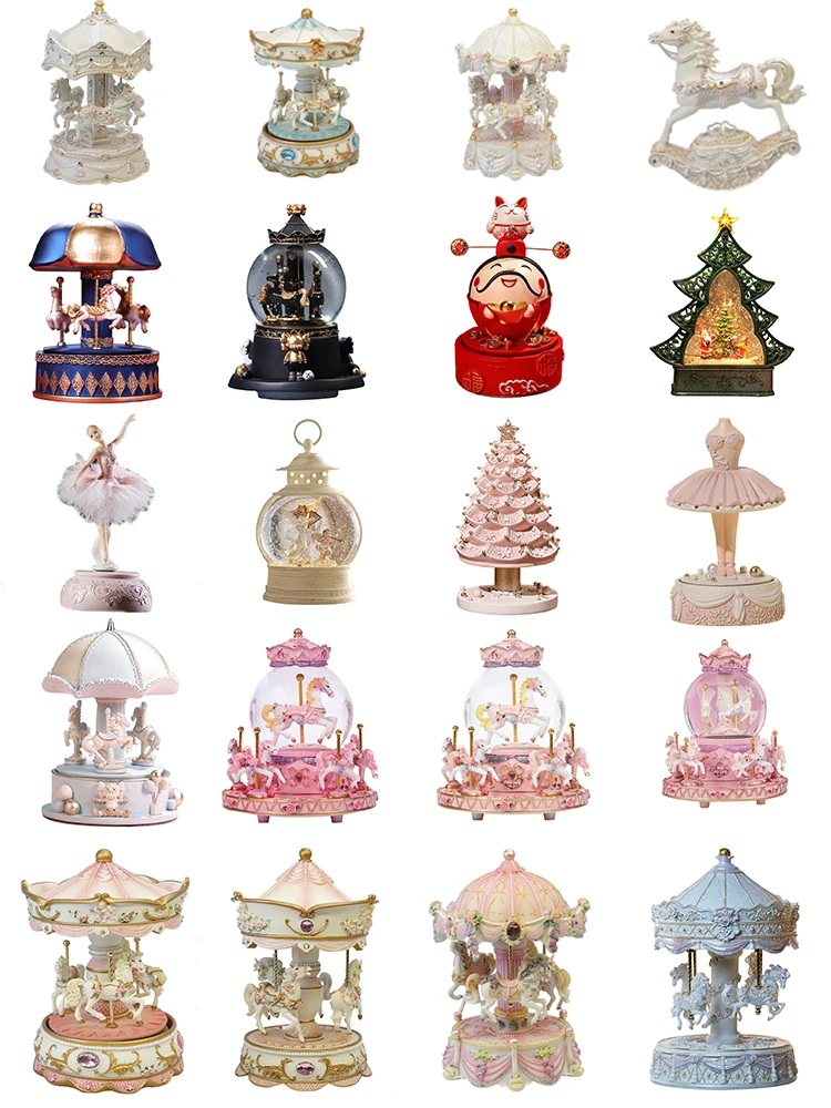 Carousel Music Box Snow Ball M - Snow Globe Musical incelemesi ve fiyatı