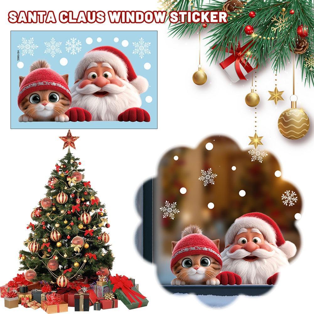 2pcs Christmas Window Clings S - Snowflake Window Decal incelemesi ve fiyatı