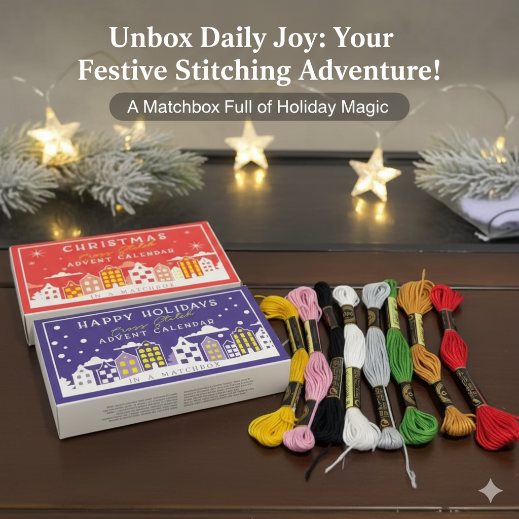 24 Days Countdown Cross Stitch - Advent Calendar Gift incelemesi ve fiyatı