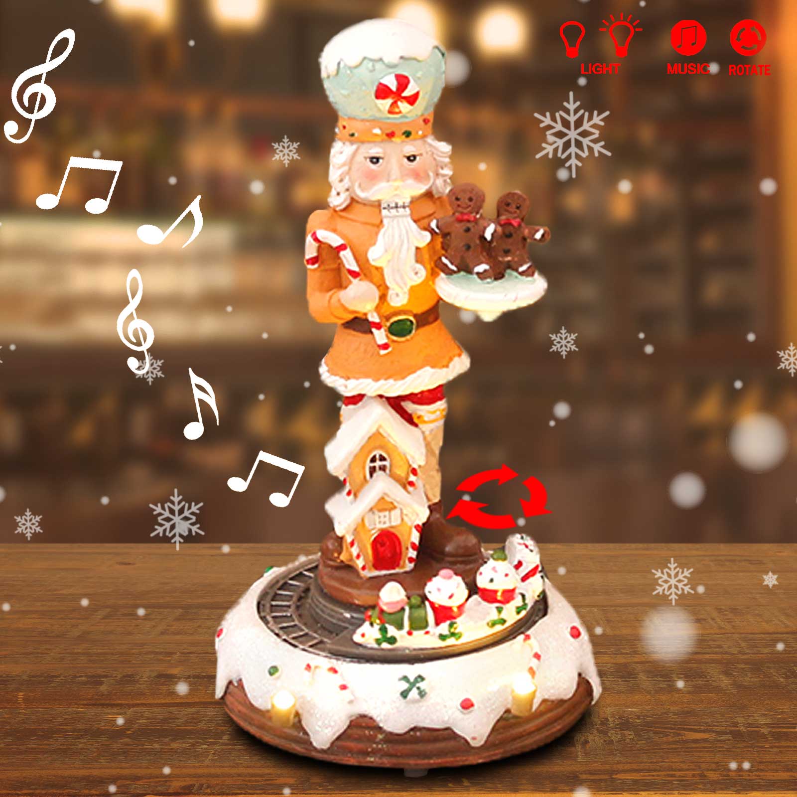 Christmas Gingerbread Nutcrack - Nutcracker Figurine incelemesi ve fiyatı
