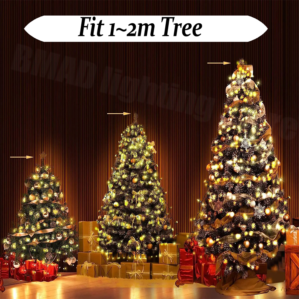 Christmas Tree Waterfall Light - Led Fairy String Lights incelemesi ve fiyatı