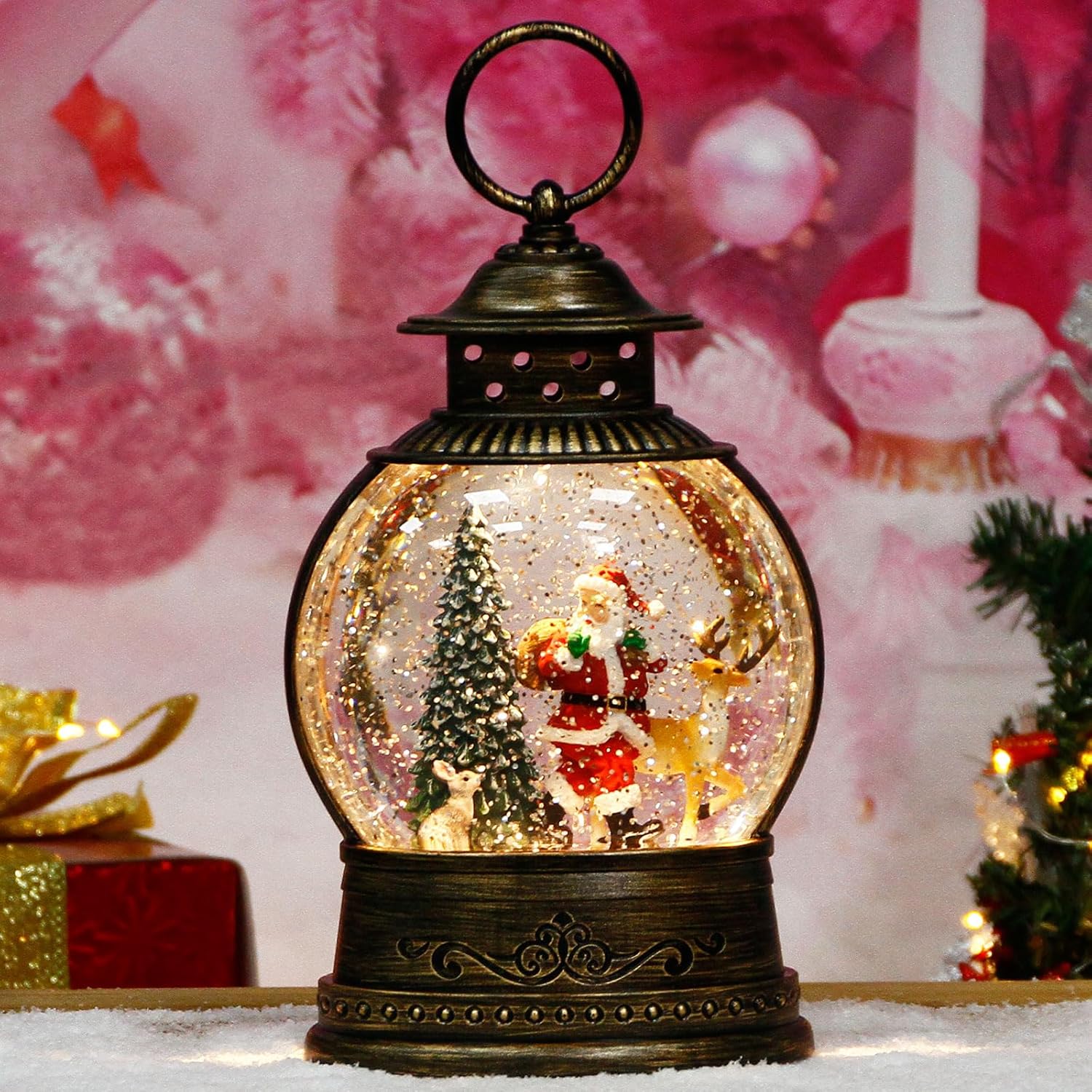 Christmas Snow Globe Lantern w - Snow Globe Musical incelemesi ve fiyatı