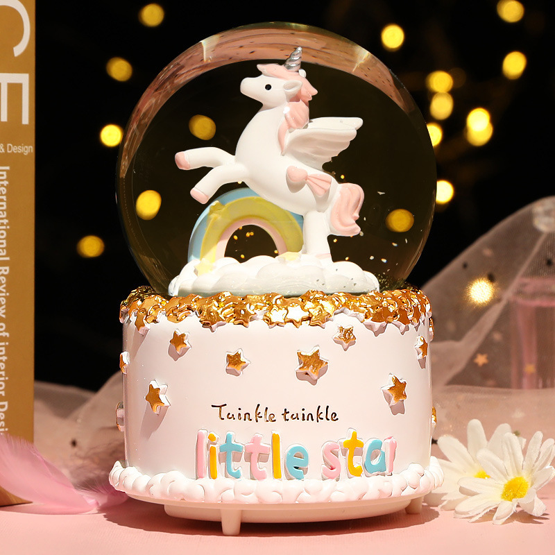 New Crystal Ball Music Box Gir - Snow Globe Musical incelemesi ve fiyatı
