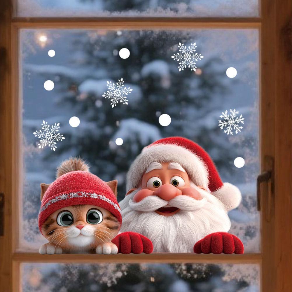 Christmas Window Door Mirror S - Snowflake Window Decal incelemesi ve fiyatı